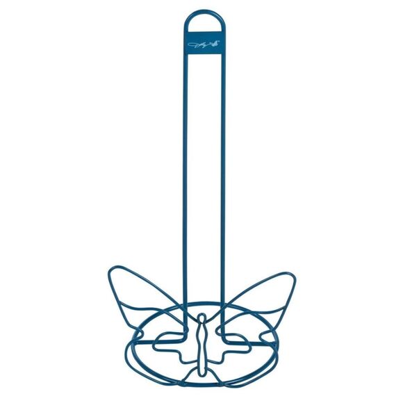 Dolly Parton Butterfly Paper Towel Holder- Blue - Picture 2 of 8
